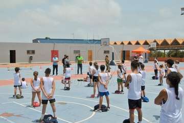 Éxito del campus veraniego del Telde Basket Tara (Foto Francisco Javier Santana)